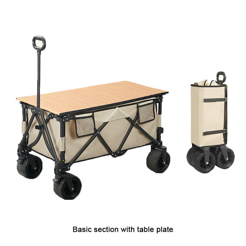 Folding Camping Wagon With Table